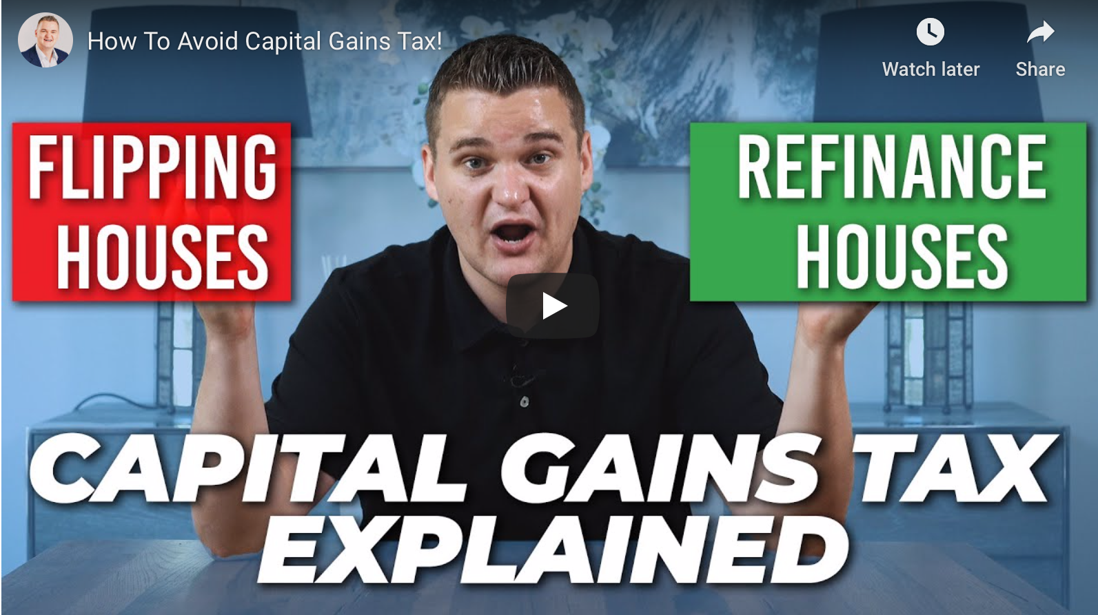 How To Avoid Capital Gains Tax! - Samuel Leeds Property Education